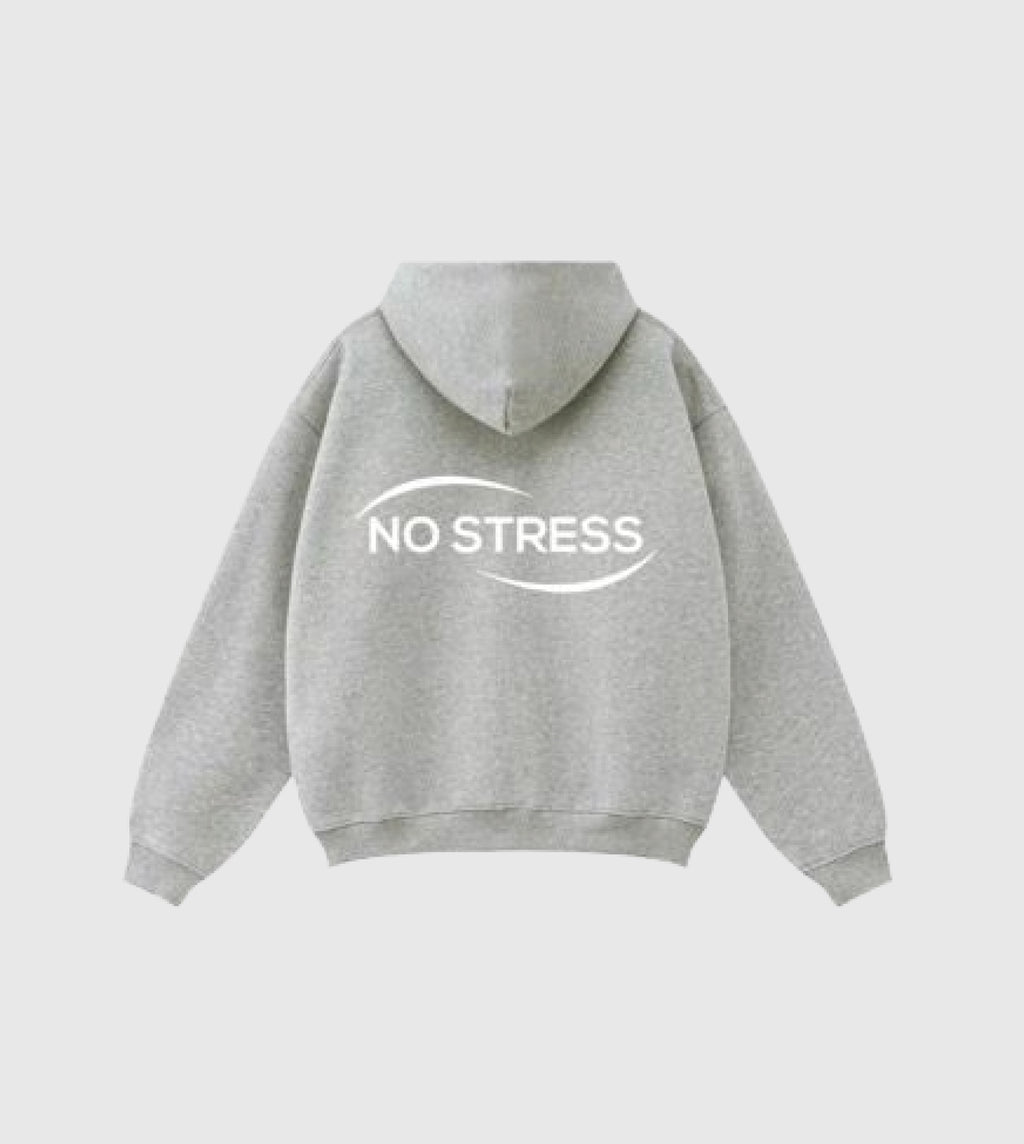 No Stress Zipper Grey