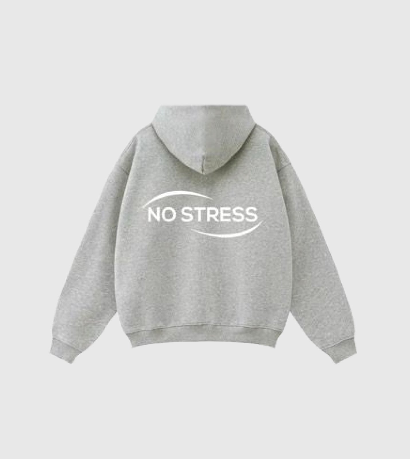 No Stress Zipper Grey
