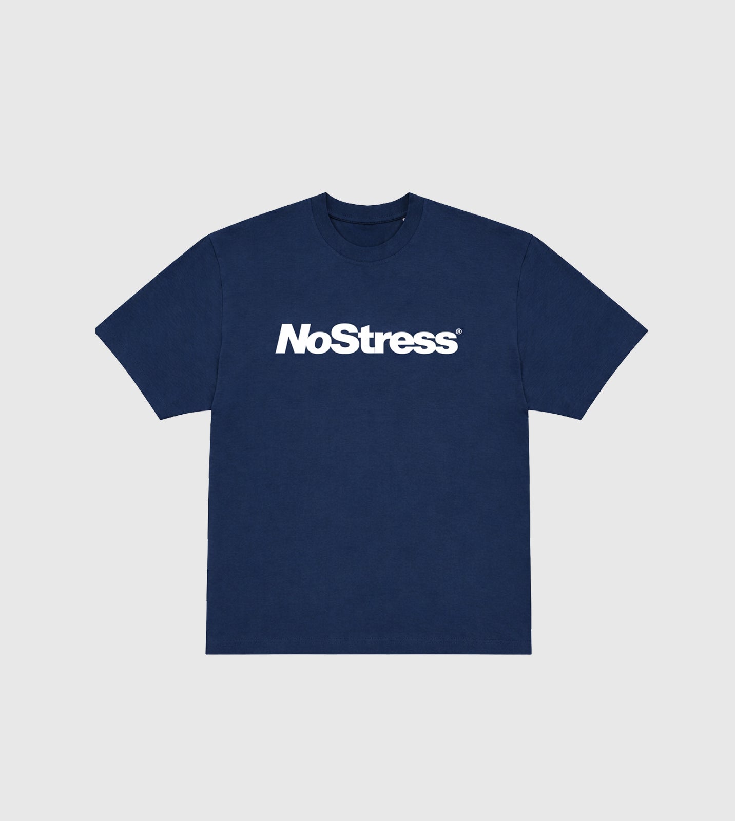 No Stress T-Shirt Blue