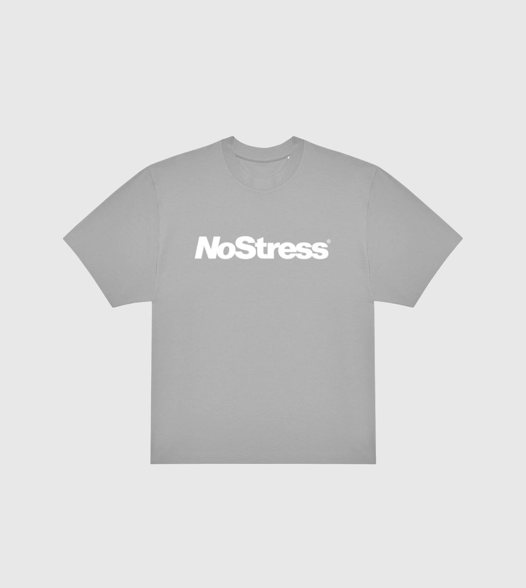 No Stress T-Shirt Grey